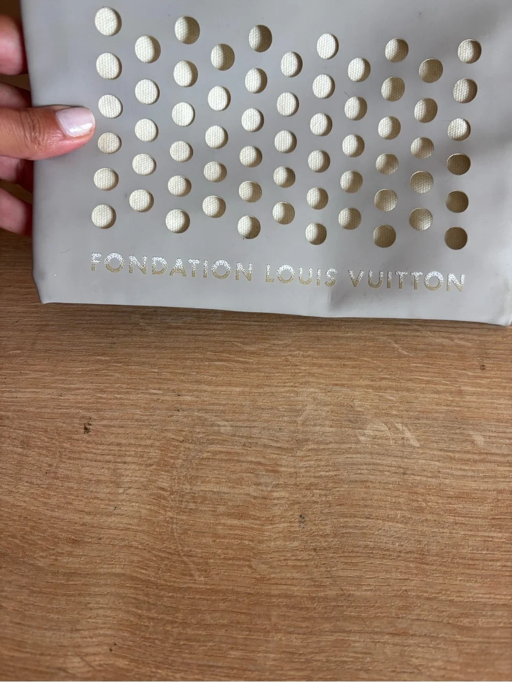 Authentic Louis Vuitton cosmetic case clutch